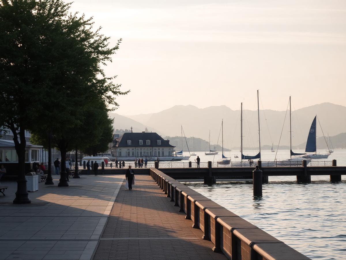 Lausanne — Lac Léman